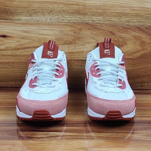 Nike Air Max 90 Futura Red Stardust/Rugged Orange FQ8881-618 Women's Size 7.5 - Picture 3 of 8